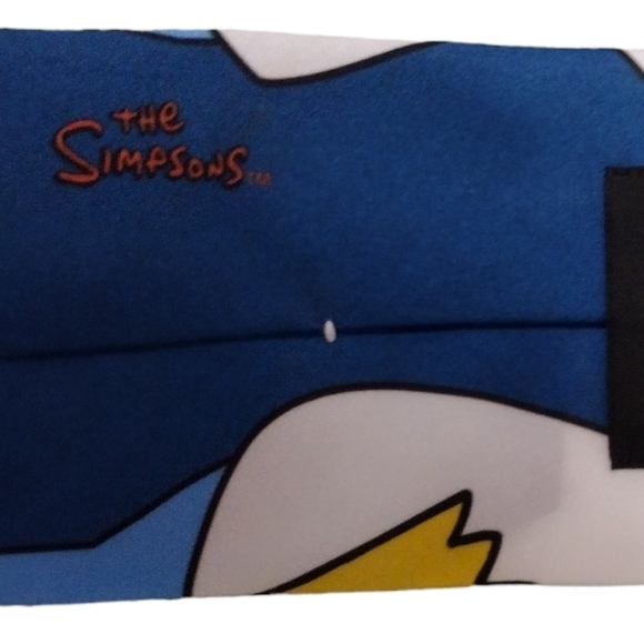 Ralph Marlin‎ Vintage 1998 Bart Simpson Blue/Yellow Men's Tie - Picture 7 of 7